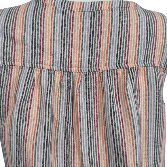 Sonoma Linen Blend Pin-tuck Tank Dress - Picture 4 of 7